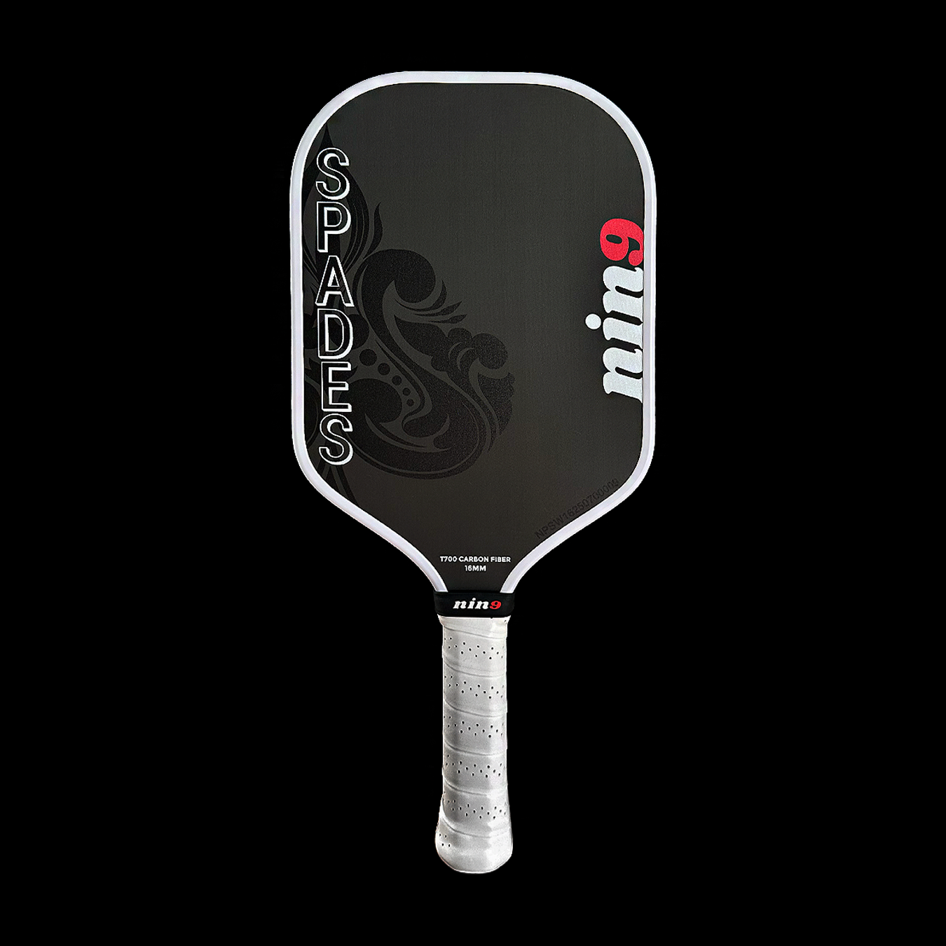 Nine Original Spades Pickleball Paddle | Elongated Carbon Fiber