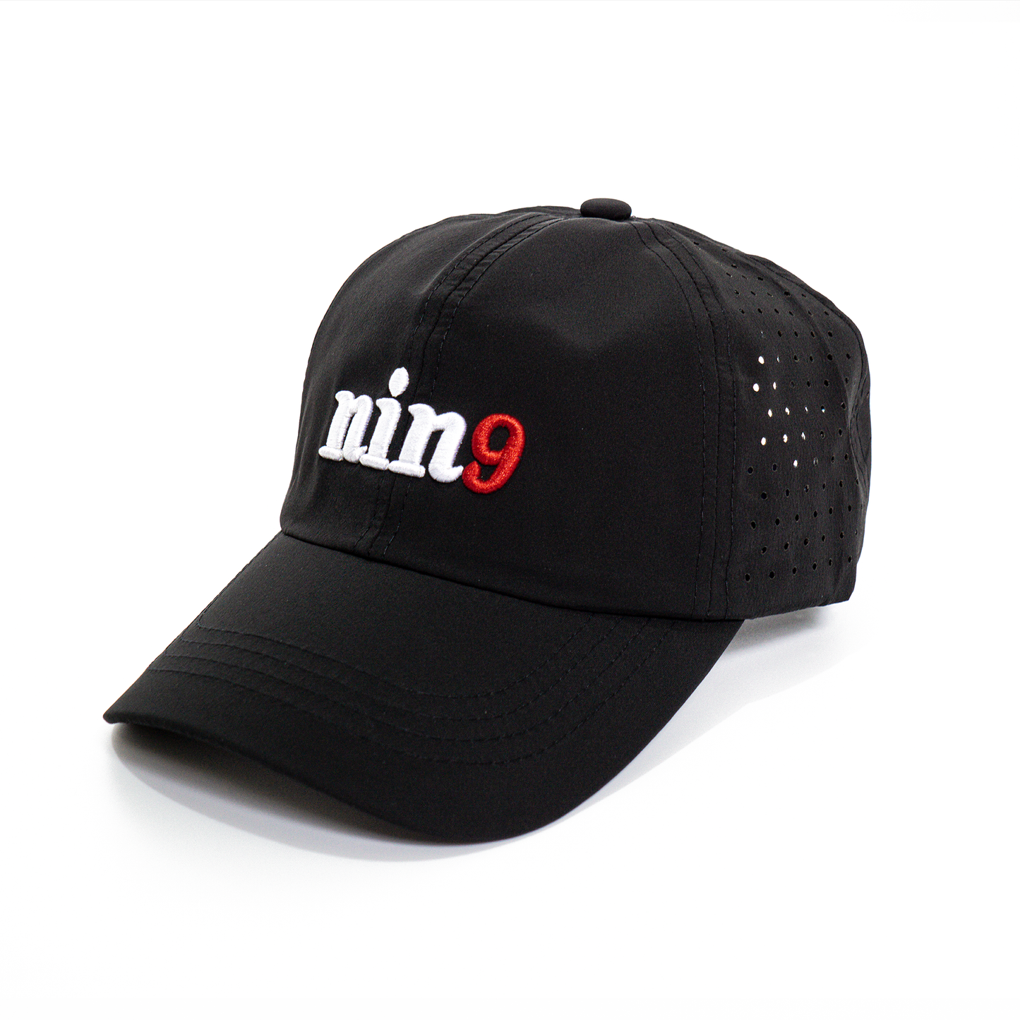 Nine Pickleball Performance Cap – Black