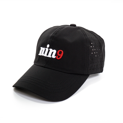 Nine Pickleball Performance Cap – Black