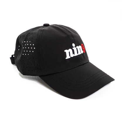 Nine Pickleball Performance Cap – Black