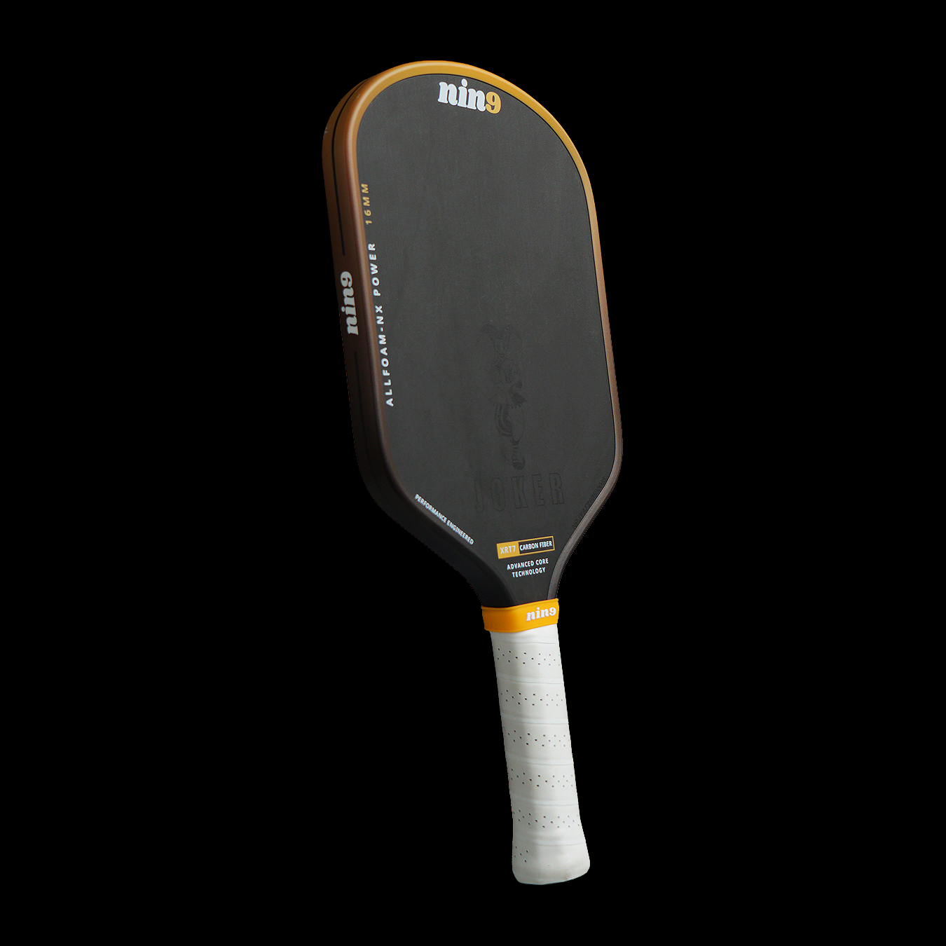 Nine Pickleball Joker High Roller Gold Paddle