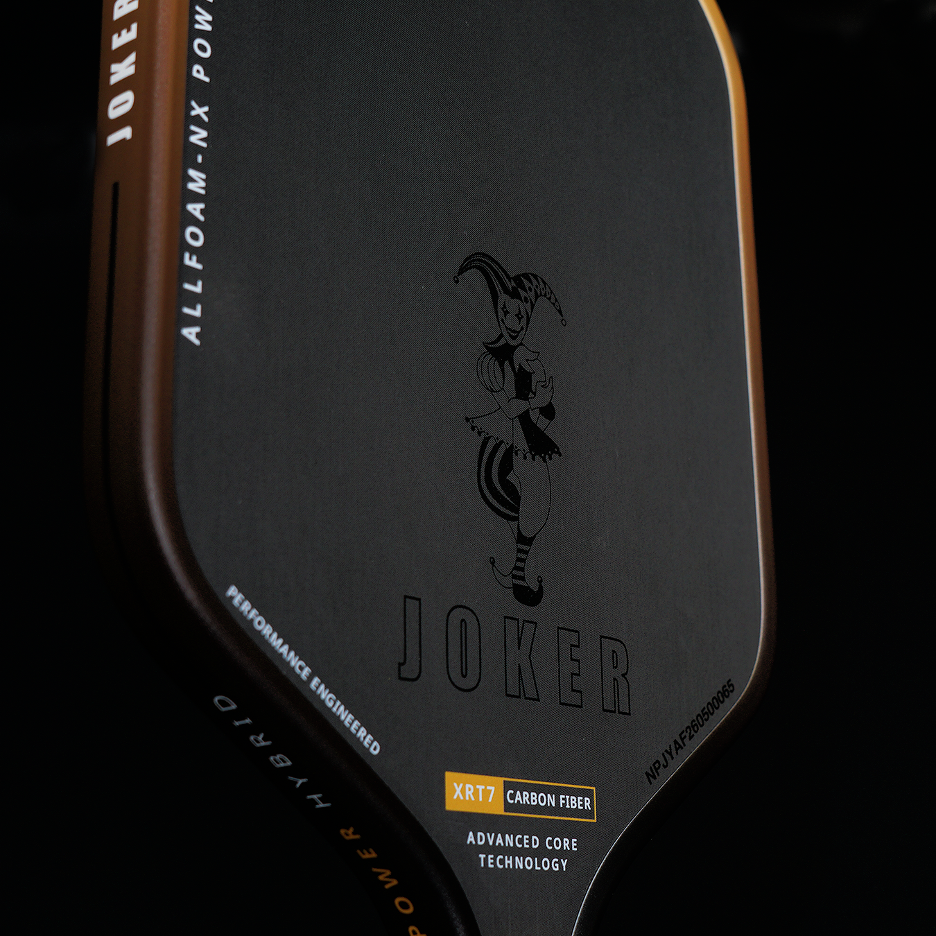 Nine Pickleball Joker High Roller Gold Paddle