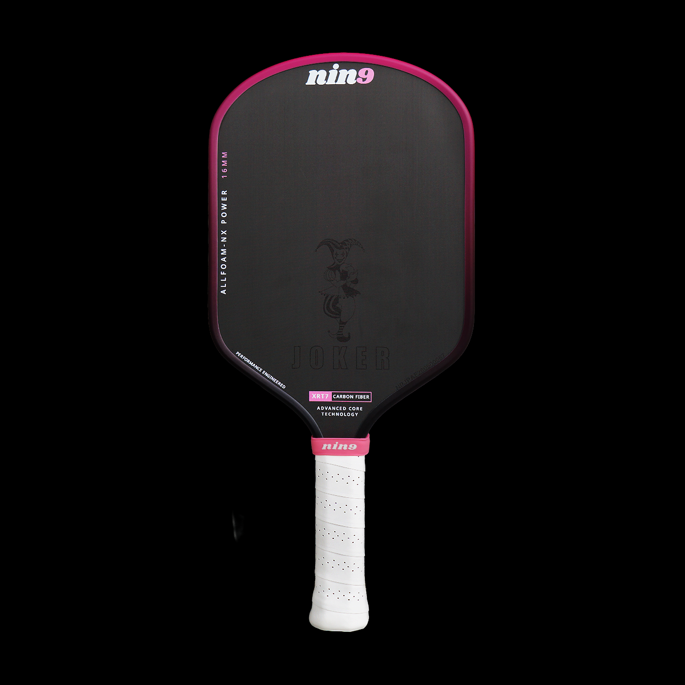 Nine Pickleball Joker Rogue Pink Paddle