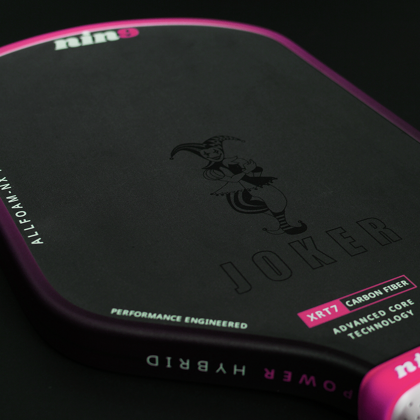 Nine Pickleball Joker Rogue Pink Paddle